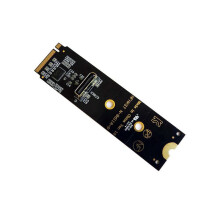 NVMe M.2 to Oculink SFF8612 Adapter Card 90 Degree for SSF-8611 to SFF-8639 Cable U.2/U.3 SFF-8639 SSD for Redriver Chip
