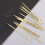 Marking Pen for Leather Cutting Positioning Silver 100pcs 4