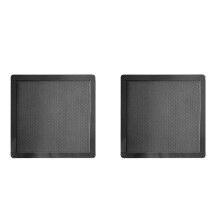 2X Computer Case Magnetic Dust Filter Mesh PC Case Cooling Fan Computer Guard Cover Horn Net 12 X 12cm
