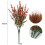 Artificial Plants Outdoor 12-Pack Fade-Resistant 3