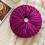 Round Pleated Floor Pillow 13.7 inch, 3 Styles 1
