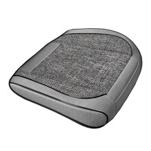 Cuscino per sedile auto in pelle, cuscino per sedile per tutte le stagioni, cuscino per sedile in pelle completamente chiuso, coprisedile traspirante.
