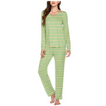 Women's long sleeve pajama set 2-piece jogger