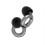 INF noise cancelling earplugs black with handle 4