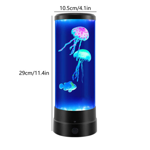 Lampe Méduse Veilleuse Douce 16 Couleurs 2