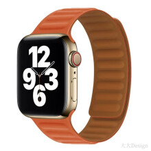 Silikonový magnetický řemínek pro Apple Watch 38-49 mm