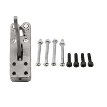 Dispositivo de gatilho para mangueira em aço inoxidável para uso externo.