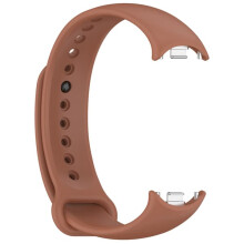 Bracelet en TPU pour Xiaomi Band8/9, embout en métal marron