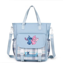 Lilo og Stitch-ryggsekk for jenter i kanvas med