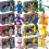 Set de blocuri de construcție Roblox Rainbow Friends Doors, 8 bucăți 1