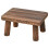 Wooden Stool Rectangular Small Footstool for Kitchen 1