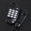 Wall-Mounted Landline Telephone with Call Light, Mute, and 7