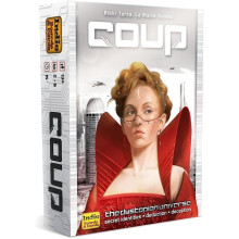 Coup-Kartenspiel für Spieler ab 14 Jahren, 2–6 Spieler, 15 Minuten Spieldauer