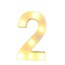 LED-es betűlámpás kültéri díszkerti lámpa, 2 db-os csomag