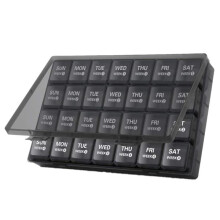 Medicine Organizer for Tablets Monthly 1 1 1