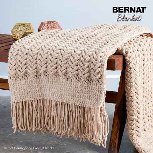 Bernat Blanket #6 Πολύ ογκώδες νήμα πολυεστέρα, 300g, 10,5oz/300g, 220 γιάρδες (4 τεμάχια) 1