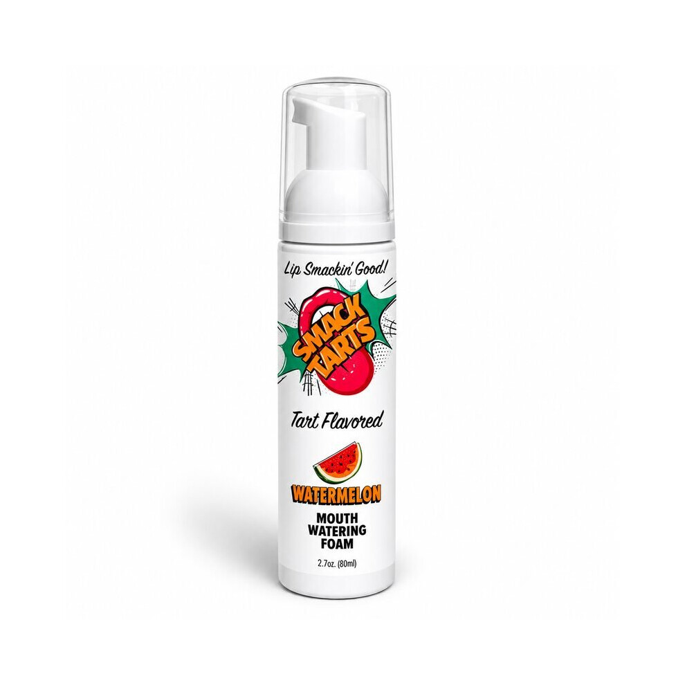 Doc Johnson Smack Tarts Mouthwatering Foam – Sour Watermelon – 2.7Oz Bottle