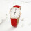 Wristwatch Clock RED-FA11 Red 1