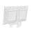 Folding Tray Bracket Rack Transparent 5 pcs 3