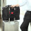 Black cabin bag with attachment 1