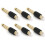 6,35-mm-RCA-Stecker mit 6,35-mm-Stecker 1