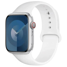 Bracelet en silicone pour Apple Watch Ultra 2 et Series 3 à 9 SE