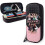 Black Pink Pencil Case for Kids One Size 1