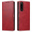 Étui rouge pour Sony Xperia 5II 1