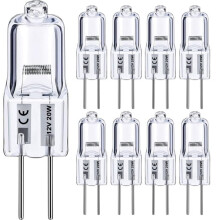 G4 halogenpærer varm hvid 20W 10-pak