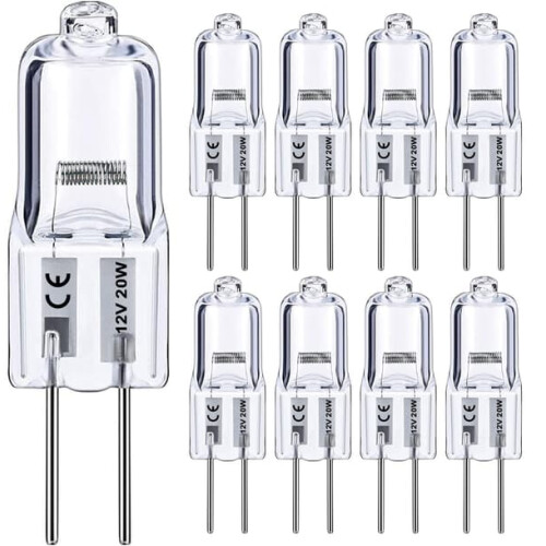 G4 halogenpærer varm hvid 20W 10-pak