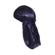 Silk Bandana Durag Navy Blue