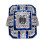 Antique Art Deco sterling silver sapphire ring size 6 1