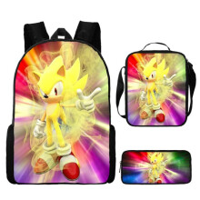 SONIC ryggsekksett for barneskolen, 3 deler