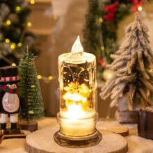 Flammeløse julelys med figur 4-pakning
