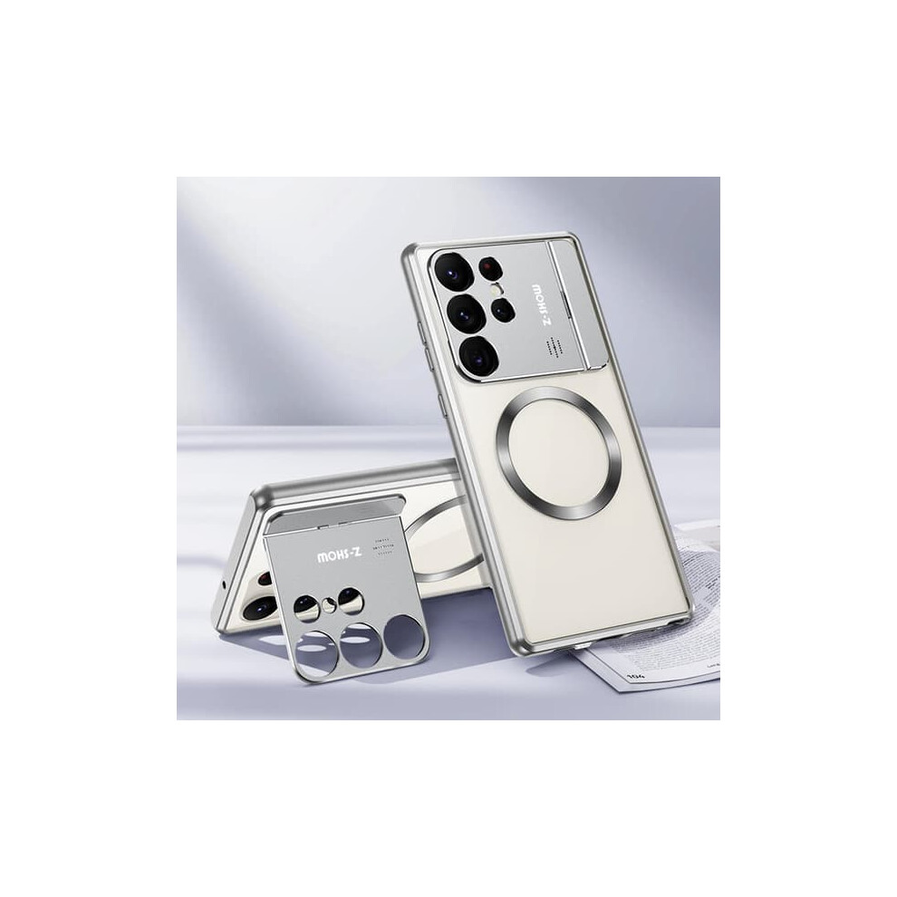 Samsung Galaxy S24 Ultra Magnetic Bumper Case Silver 962029742036