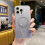 iPhone 16 Pro MagSafe case transparent PC grey 1
