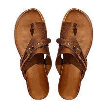 Damen-Sandalen mit niedrigem Absatz im europäisch-amerikanischen Stil