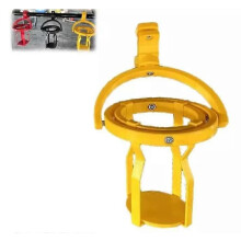 Gyroscopic Cup Holder Yellow 3D-Printed