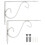 Iron Shelf Brackets Triangle Support White 15x11.5x2.5cm 2 1