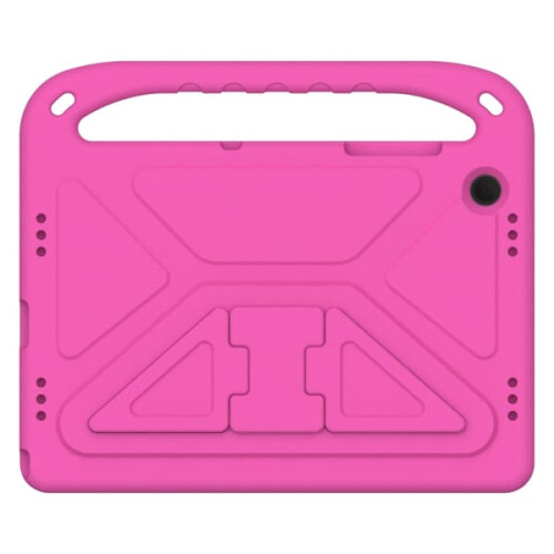 Samsung Galaxy Tab A9+ shockproof case with holder rose red 1
