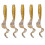 Jigs Standard Curly Tail 55 mm 35-pack 6
