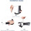 Ergonomic Bicycle Handlebars with Horns and Rubber Grips 4