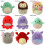 Squishmallow plush cushion blue 20-25 cm 4