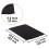 Electric Food Buffet Server Glass Warming Tray 23.6 x 16.5 8