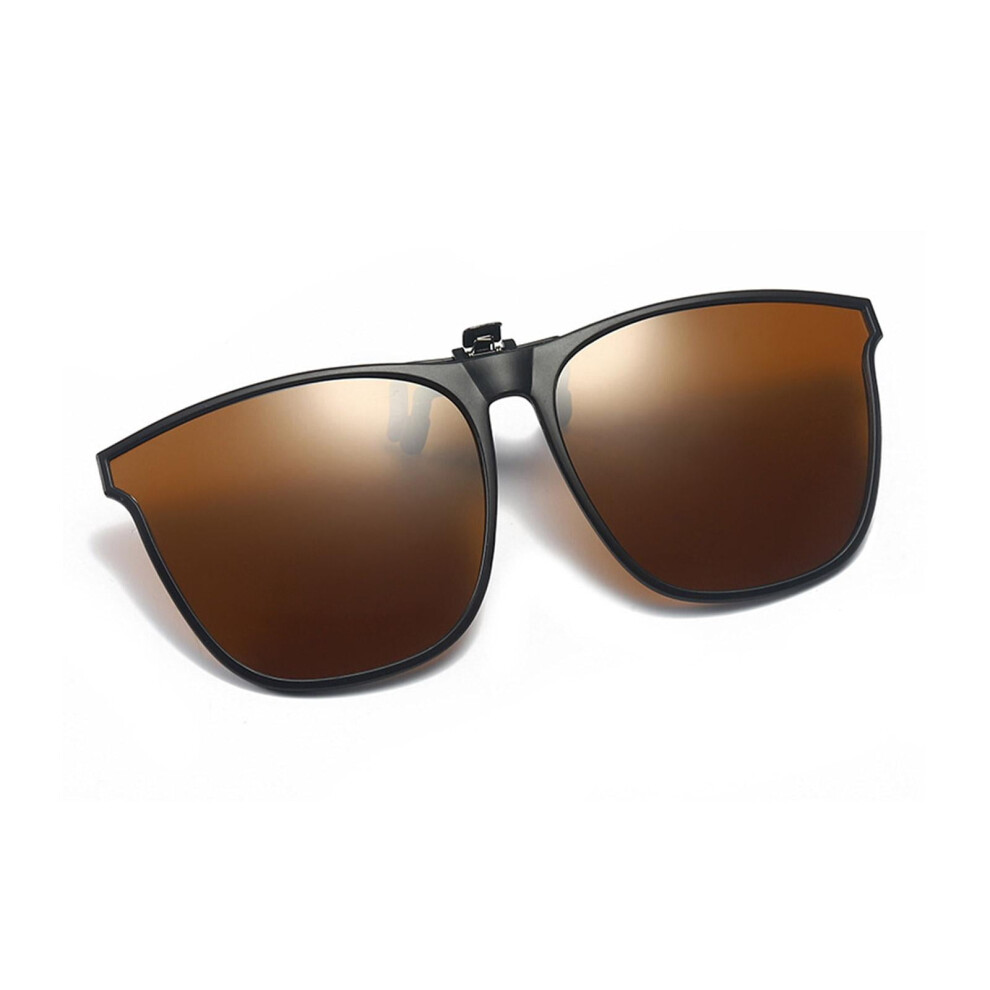 Retro Clip-On Sunglasses For Prescription Glasses Polarized 9023022940711