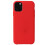 iPhone 11 Pro Max silicone case red 1