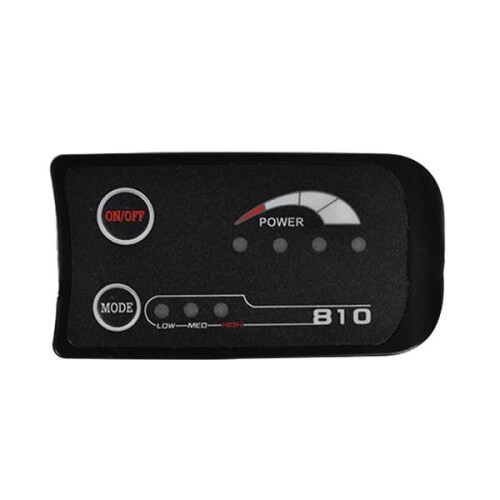 S810 e-bike meter LED display 5-pin 36V UART 1