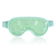 Cooling Gel Sleep Mask for Headache and Stress Relief Green