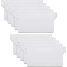 Vertical Blind Bottom Weights White 10 pcs 127 mm