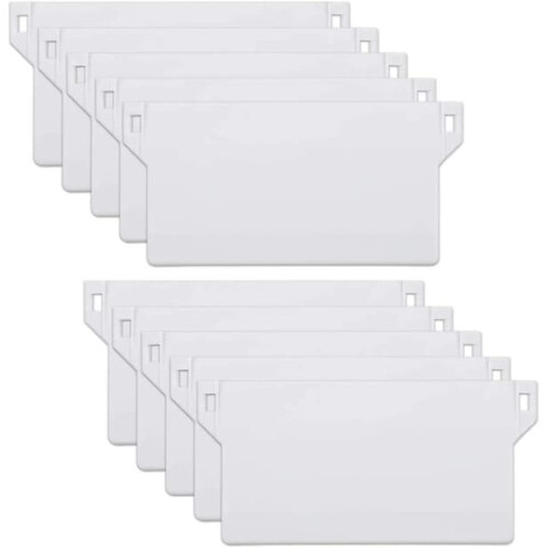 Vertical Blind Bottom Weights White 10 pcs 127 mm